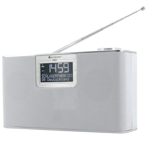 Soundmaster DAB700WE Stereo DAB+/FM-radio med USB/Micro SD-MP3, Bluetooth®