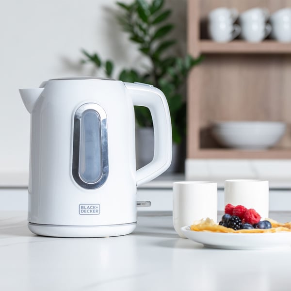 BLACK+DECKER Vannkoker 1,7L Hvit