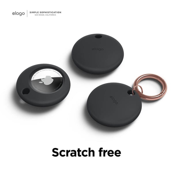 ELAGO Basic Key Chain for AirTag Black
