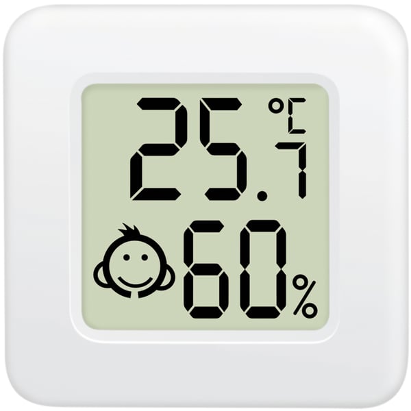 LogiLink Digitalt minitermometer/hygrometer 3-pakning