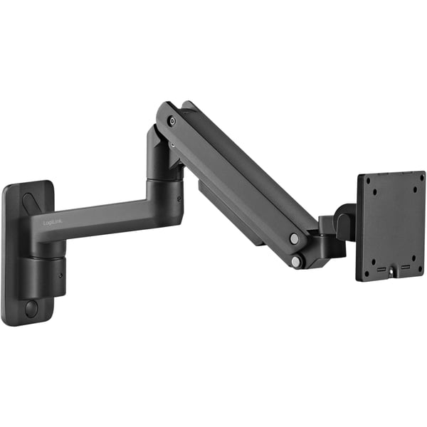 LogiLink Monitorarm med veggmontering 17-49" gassfjær 424 mm maks 20 kg