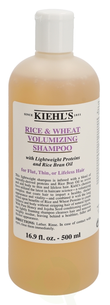Kiehls Kiehl's Rice & Wheat Volumizing Shampoo 500 ml
