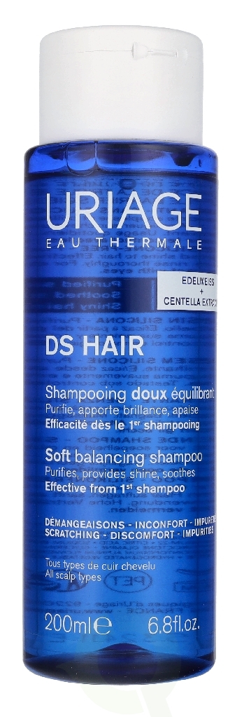 Uriage DS Hair Soft Balancing Shampoo 200 ml