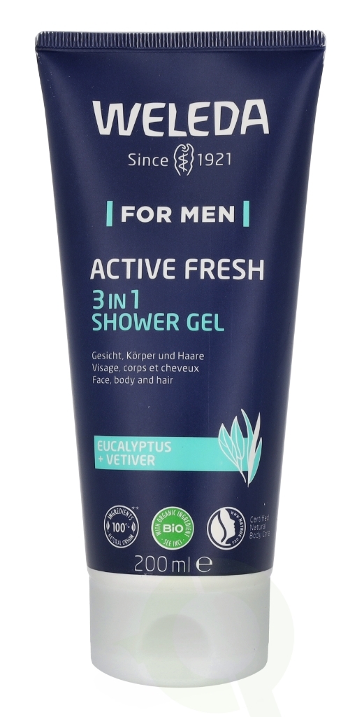 Weleda Men Active Fresh Invigorating Shower Gel 200 ml