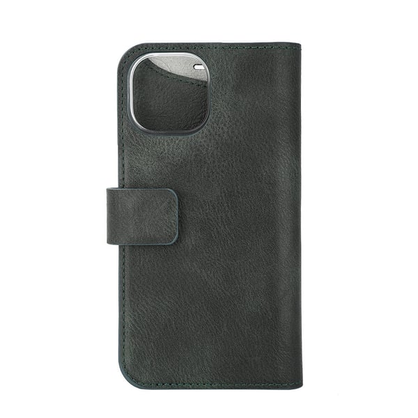 Onsala Mobildekssel Eco 2 Kortfack MagSeries Mørkegrønn - iPhone 15 Plus