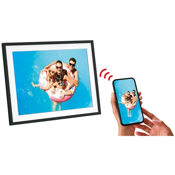 Agfa Digital Fotoramme 17" WiFi Frameo Svart