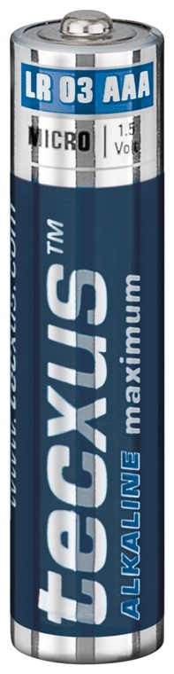 tecxus LR03/AAA (Micro) batteri, 24 st. XXL-box alkaliskt manganbatteri, 1,5 V