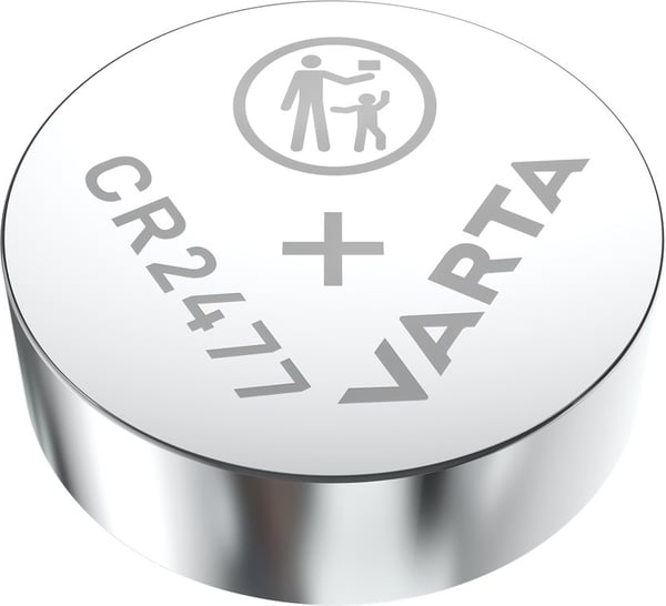 Varta CR2477 (6477) batteri, 1 st. blister litium-knappcell, 3 V