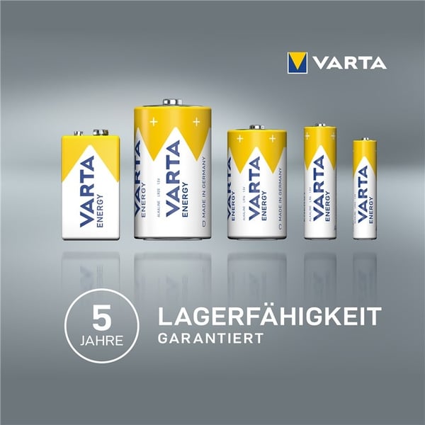 Varta LR03/AAA (Micro) (4103) batteri, 30 st. i blister alkaliskt manganbatteri, 1,5 V