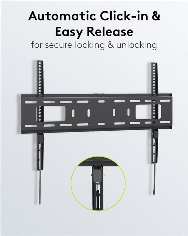 Goobay TV vægbeslag Pro FIXED (L) til tv-apparater fra 37 til 70 tommer (94-178 cm) op til 50 kg