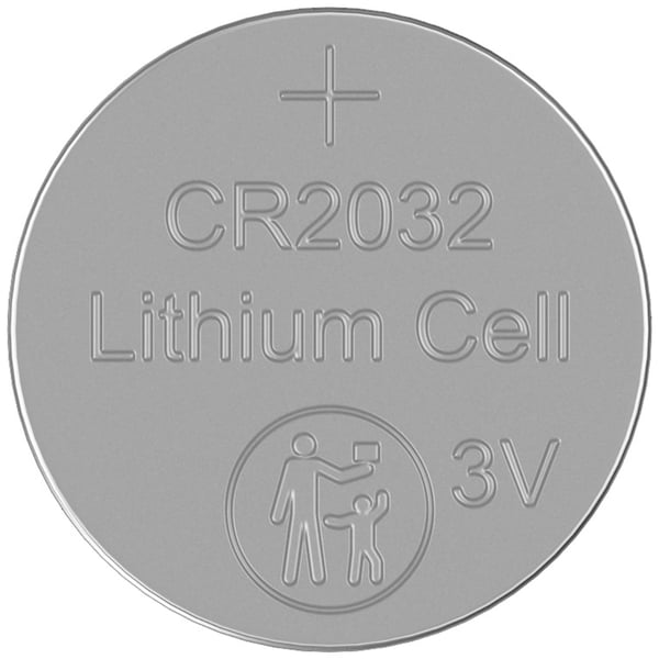 tecxus CR2032 batteri, 6 st. i blister litium-knappcell, 3 V