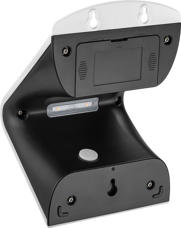 Goobay LED-solcellelampe med bevegelsesdetektor, 3,2 W belysning for inngangspartier, garasjeporter og trapper