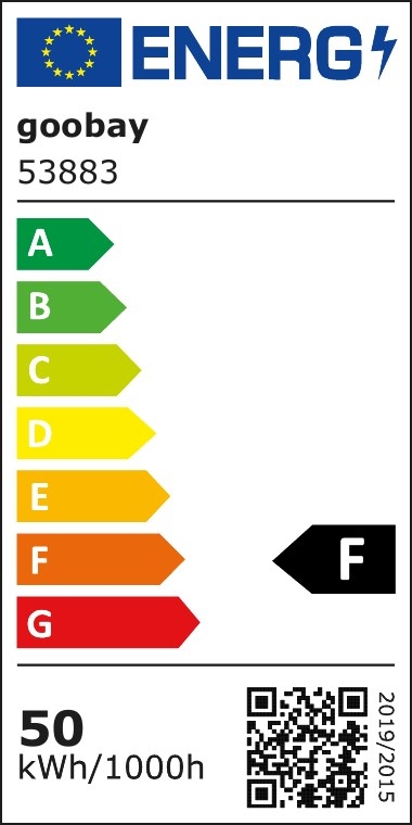 Goobay LED-strålkastare för utomhusbruk, 50 W, med rörelsedetektor med 4250 lm, neutralt vitt ljus (4000 K), PIR-sensor med ON/OFF-funktion och M16 ka