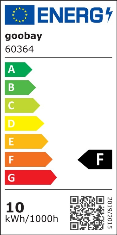 Goobay LED-forstørrelseslampe med klips, 10 W, hvit 800 lm, justerbar lysstyrke og lysfarge, 127 mm glasslinse, 1,75x forstørrelse, 3 dioptrier