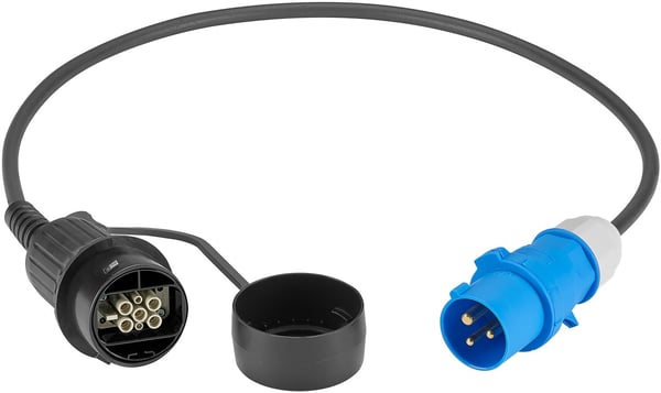 LAPP MOBILITY CEE-ladeadapter Universal, opptil 3,7 kW, 1-fase (5555923004) 16 A, adapterkabel for LAPPs ladestasjon Universal