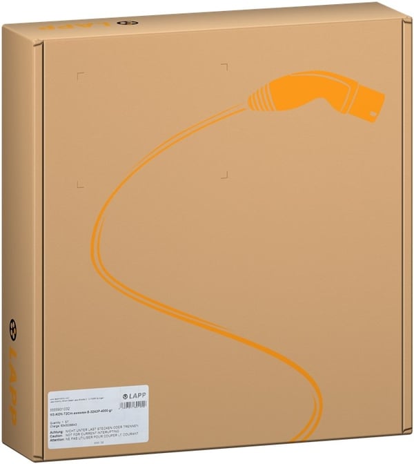 LAPP MOBILITY CEE-ladeadapter Universal, opptil 7,4 kW, 1-fase (5555923002) 32 A, adapterkabel for LAPPs ladestasjon Universal