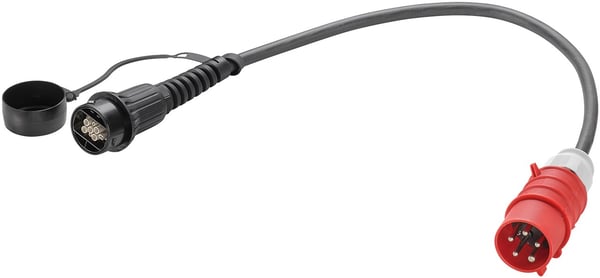 LAPP MOBILITY CEE-ladeadapter Universal, opptil 11 kW, 3-fase (5555923003) 16 A, adapterkabel for LAPPs ladestasjon Universal