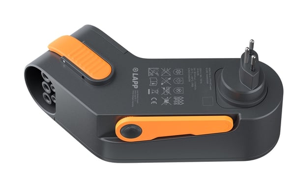 LAPP MOBILITY Mobility Dock laddare för elfordon, typ Schweiz (5555925005) upp till 1,8 kW, 8 A, 1-fas, för mobil laddning av hybrid- och elbilar med