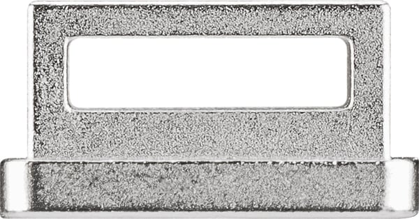 Goobay Keystone-brakett for installasjon av enheter og hus som passer til 19,2 x 14,9 mm Keystone-port