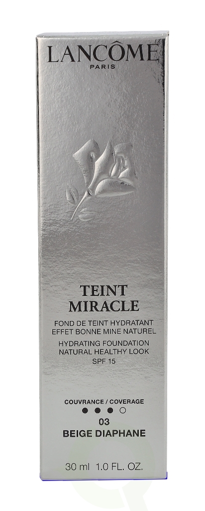 Lancome Teint Miracle Hydrating Foundation SPF15 30 ml #03 Beige Diaphane