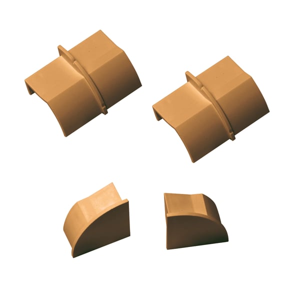 D-LINE Adapter Kit 22x22mm 4 Dele Egfarvet