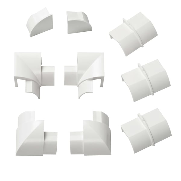 D-LINE Adapter Kit 22x22mm 9 Dele Hvid