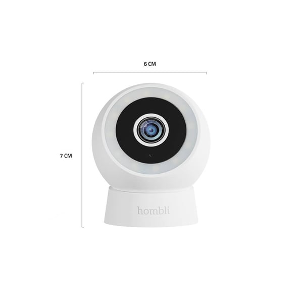 Hombli Smart Compact Kamera Utendørs Hvit