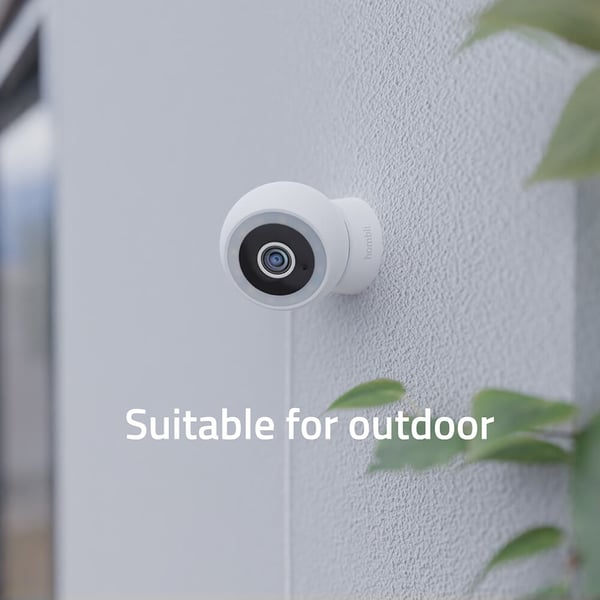 Hombli Smart Compact Kamera Utendørs Hvit