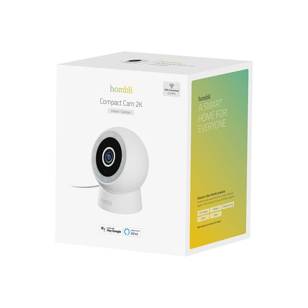 Hombli Smart Compact Kamera Utendørs Hvit