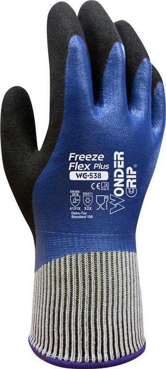 Wonder Grip WG-538 Byggeplass, Landbruk, Avfallsindustri, Kjøletransport, Vintertjenester, Størrelse: M/8