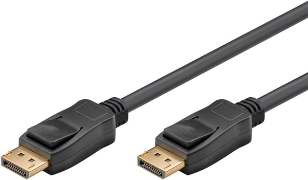 Goobay DisplayPort™-tilkoblingskabel 1.4 Displayport™-plugg > Displayport™-plugg, 8K @ 60 Hz, 5 m