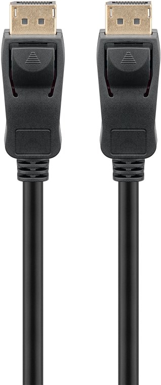 Goobay DisplayPort™-tilkoblingskabel 1.4 Displayport™-plugg > Displayport™-plugg, 8K @ 60 Hz, 5 m