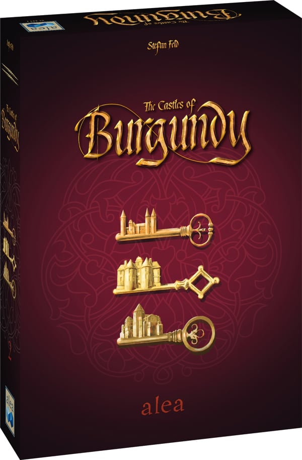 Ravensburger Brettspillet Burgundslottene, ENG