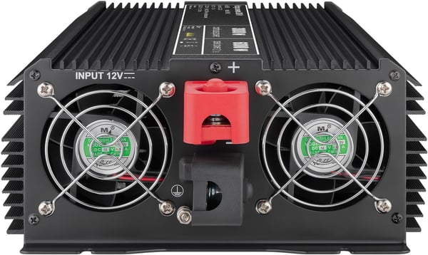 Goobay Spenningsomformer DC/AC (12 V - 230 V/3000 W) USB konverterer 12 V DC til 230 V AC