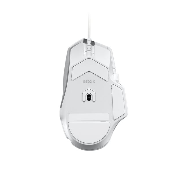 Logitech G502 X spillmus, hvit