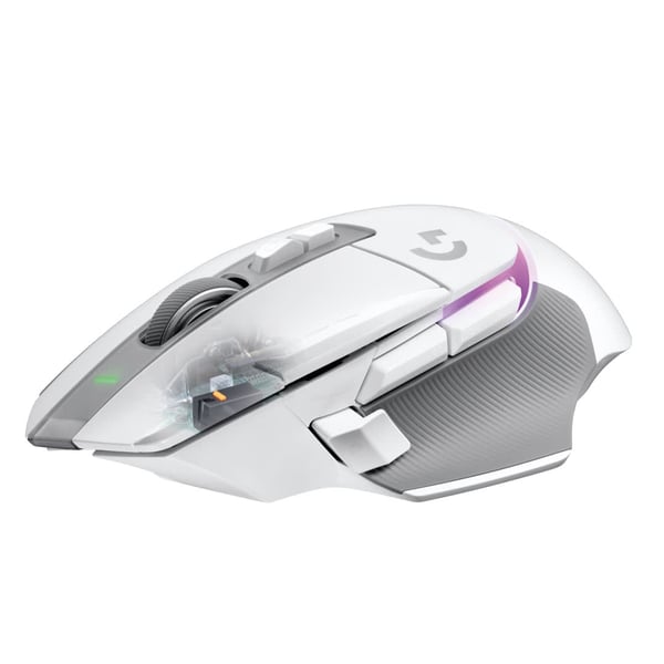 Logitech G502 X Plus trådløs spillmus, hvit/premium