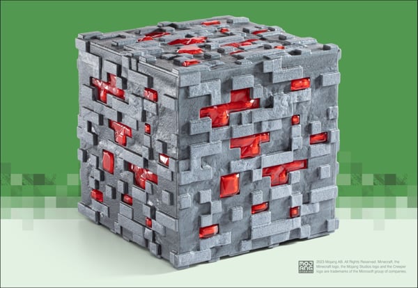 Noble Collection - Minecraft Illuminating Redstone Light
