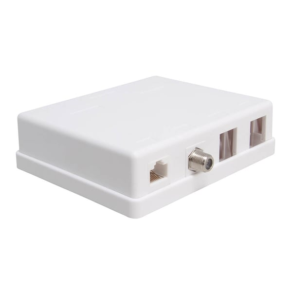 Triax Pistorasia Keystone CAT6 UTP 4 Porttia