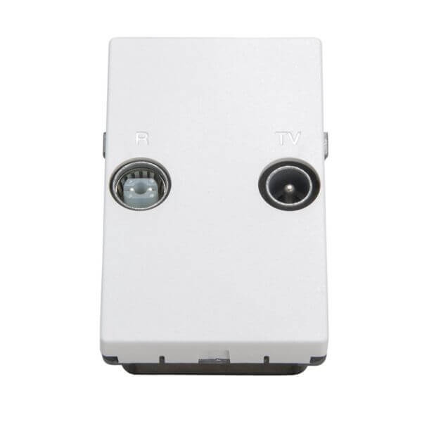 Triax Wall Outlet FM/TV TD 260E White