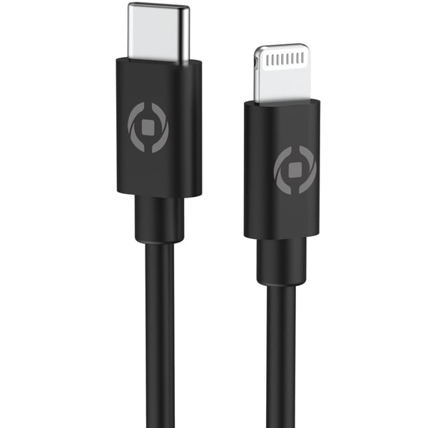 Celly Mini USB-C PD 20W billader + USB-C til lynkabel