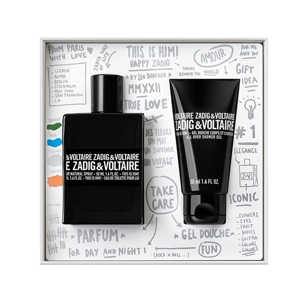 Zadig & Voltaire Zadig & Voltaire Gavesett This Is Him Edt 50ml + Shower Gel 50ml