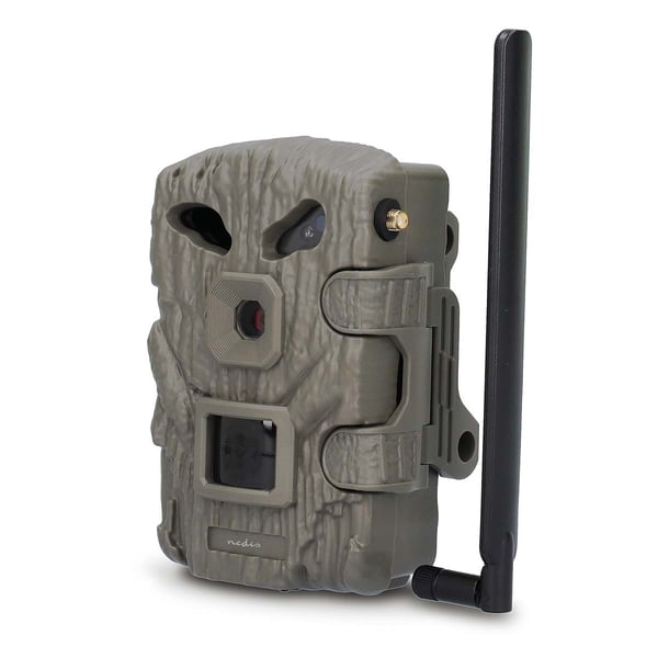 Nedis Wildlife Kamera | 1080p@30fps | 30.0 MPixel | 2 MPixel CMOS | IP66 | 4G | Svart No-Glow IR | Nattsyn | Betraktningsvinkel: 50 ° | Bevegelsessens