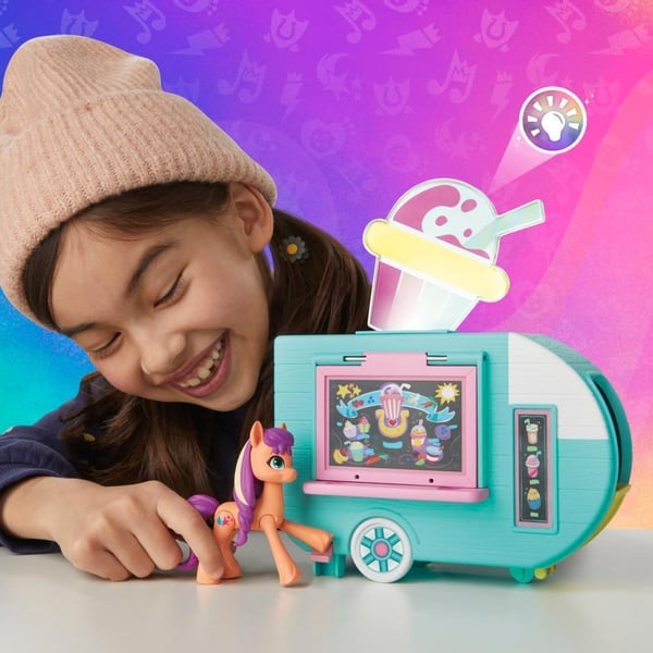 My Little Pony Sunny Starscout Smoothie-lastebil