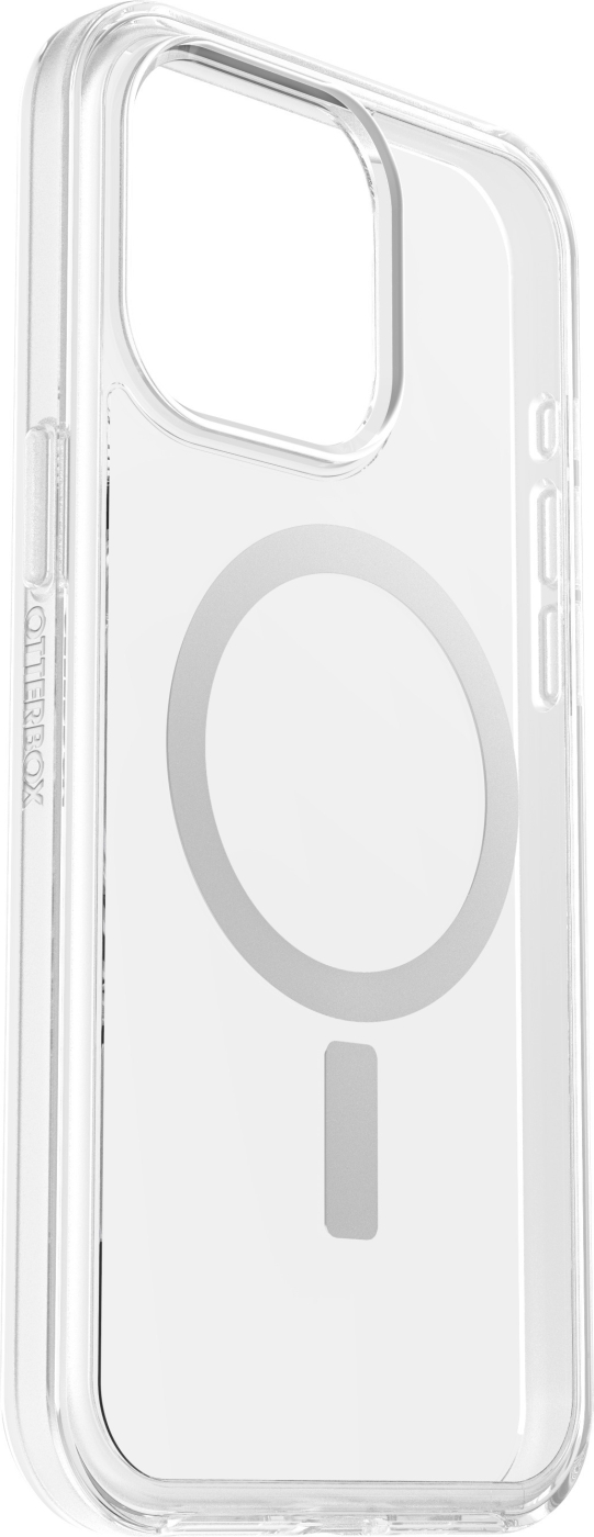 Otterbox Symmetry Clear for MagSafe beskyttelsesveske, iPhone 15 Pro Max, gjennomsiktig