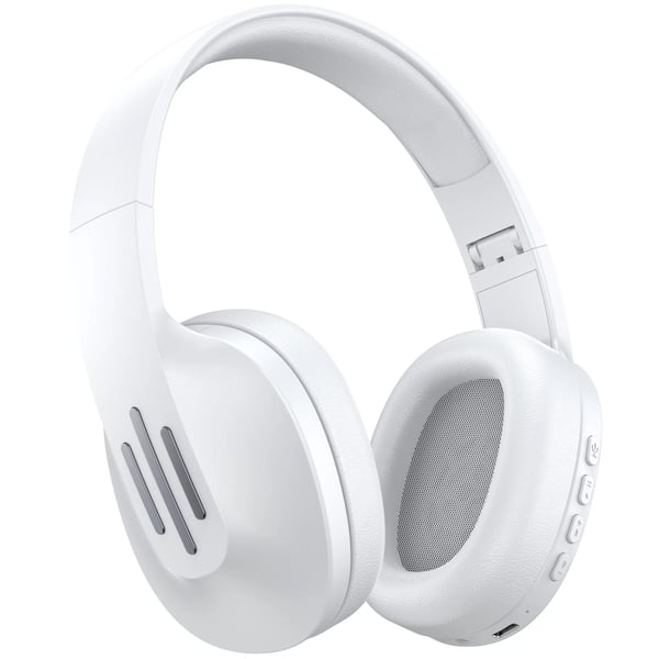 Celly Flowbeat trådløse hodetelefoner med over-ear, hvite