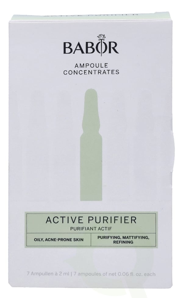 Babor Active Purifyier Ampoule Concentrates 14 ml 7x2ml/For fet og akneplaget hud