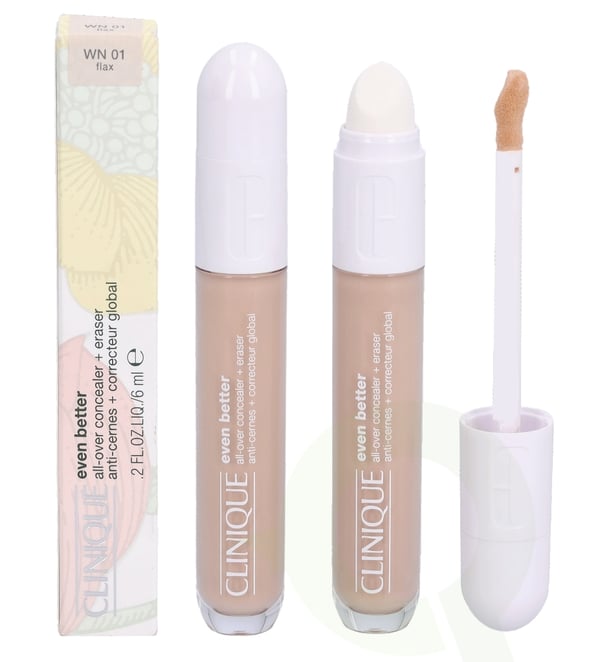 Clinique Even Better All Over Concealer + Eraser 6 ml WN 01 Flax