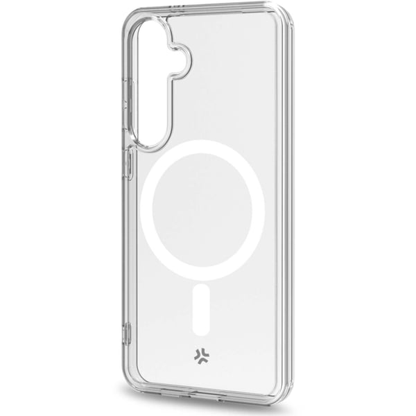 Celly Gelskinmag Magnetisk TPU-deksel Galaxy S24 5G Transparent GEL
