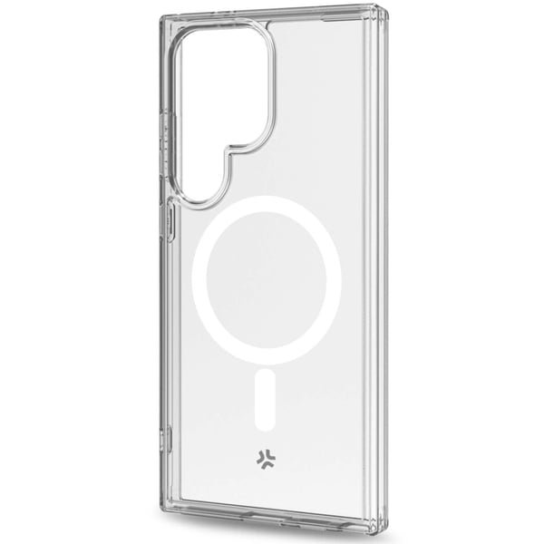 Celly Gelskinmag Magnetisk TPU-deksel Galaxy S24 Ultra 5G Transparent GEL