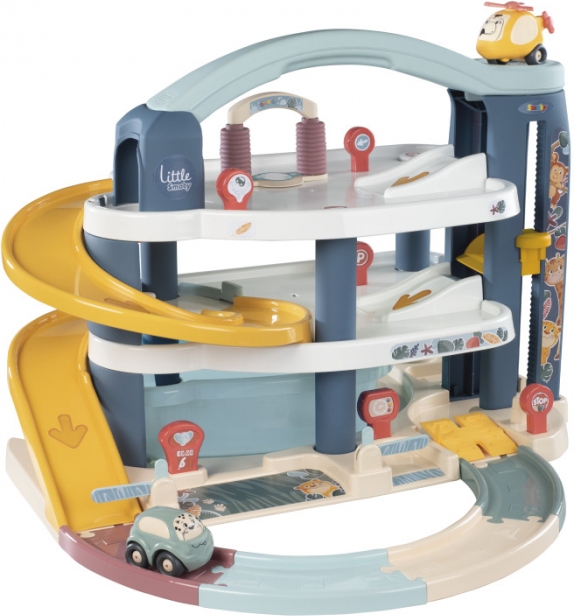 Smoby SAS Little Smoby Iso -parkkihalli